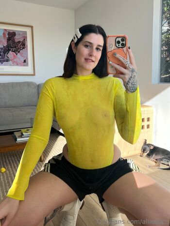 🔥 Allie oops  page leaked private photo uncensored full
