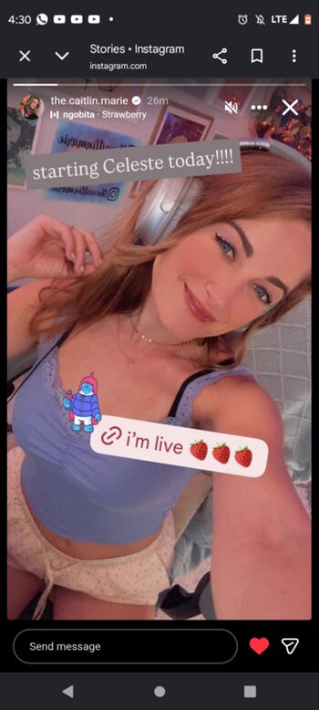 🔥 Caitlin marie reacts page leaked private photo uncensored full