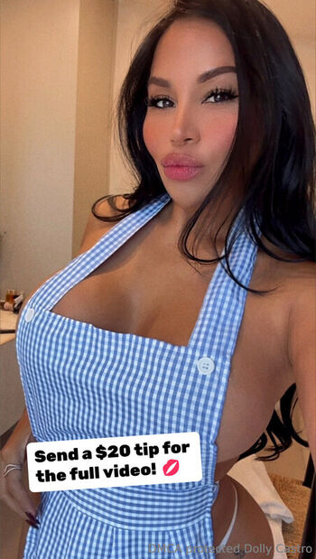 🔥 Dollycastro leaked private photo uncensored full