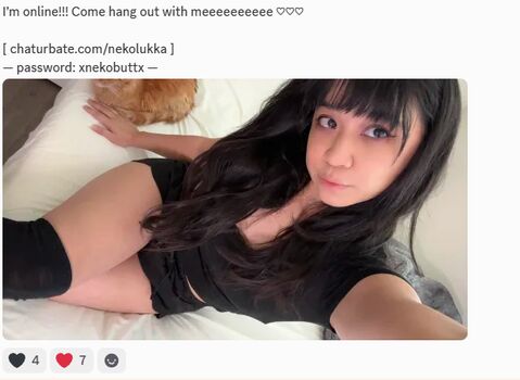 🔥 Nekolukka leaked private photo uncensored full